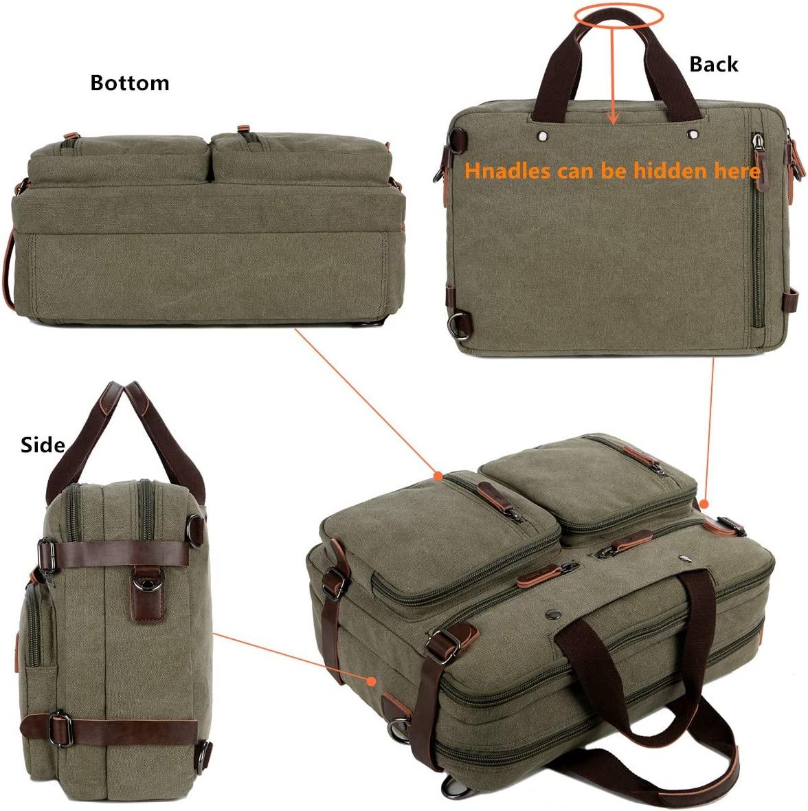 FR Fashion Co. 17" Convertible Briefcase Backpack - FR Fashion Co.
