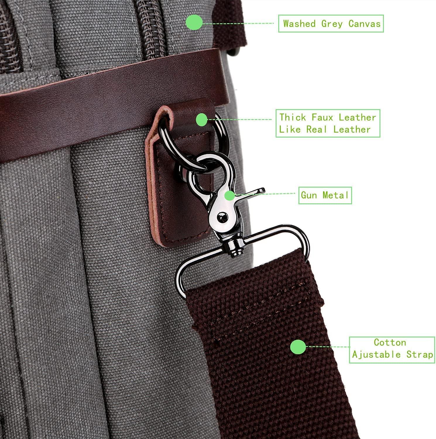 FR Fashion Co. 17" Convertible Briefcase Backpack - FR Fashion Co.