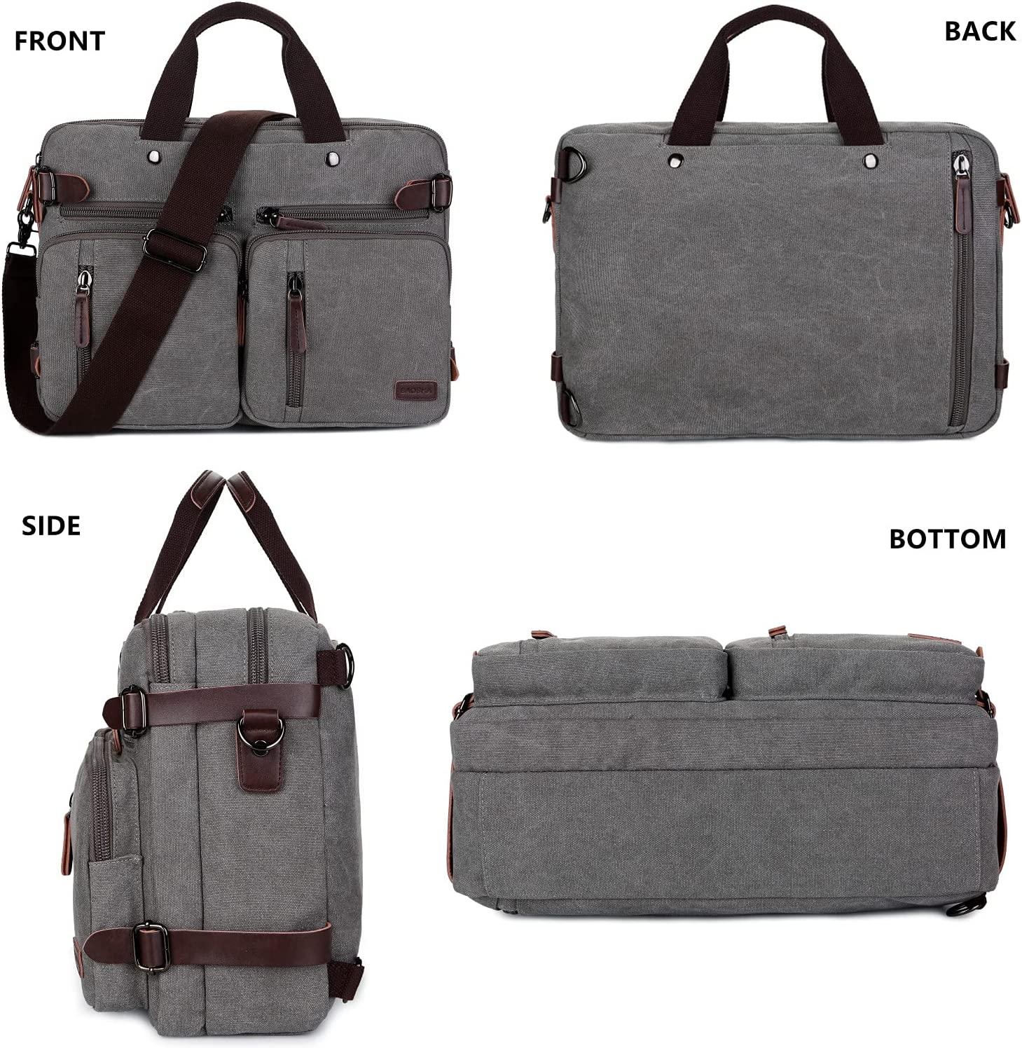 FR Fashion Co. 17" Convertible Briefcase Backpack - FR Fashion Co.