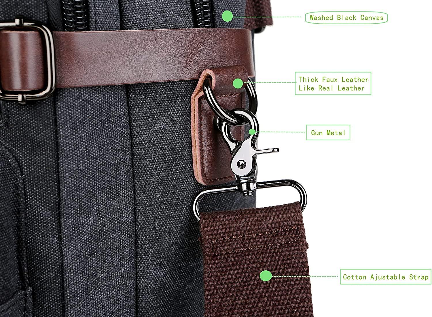 FR Fashion Co. 17" Convertible Briefcase Backpack - FR Fashion Co.