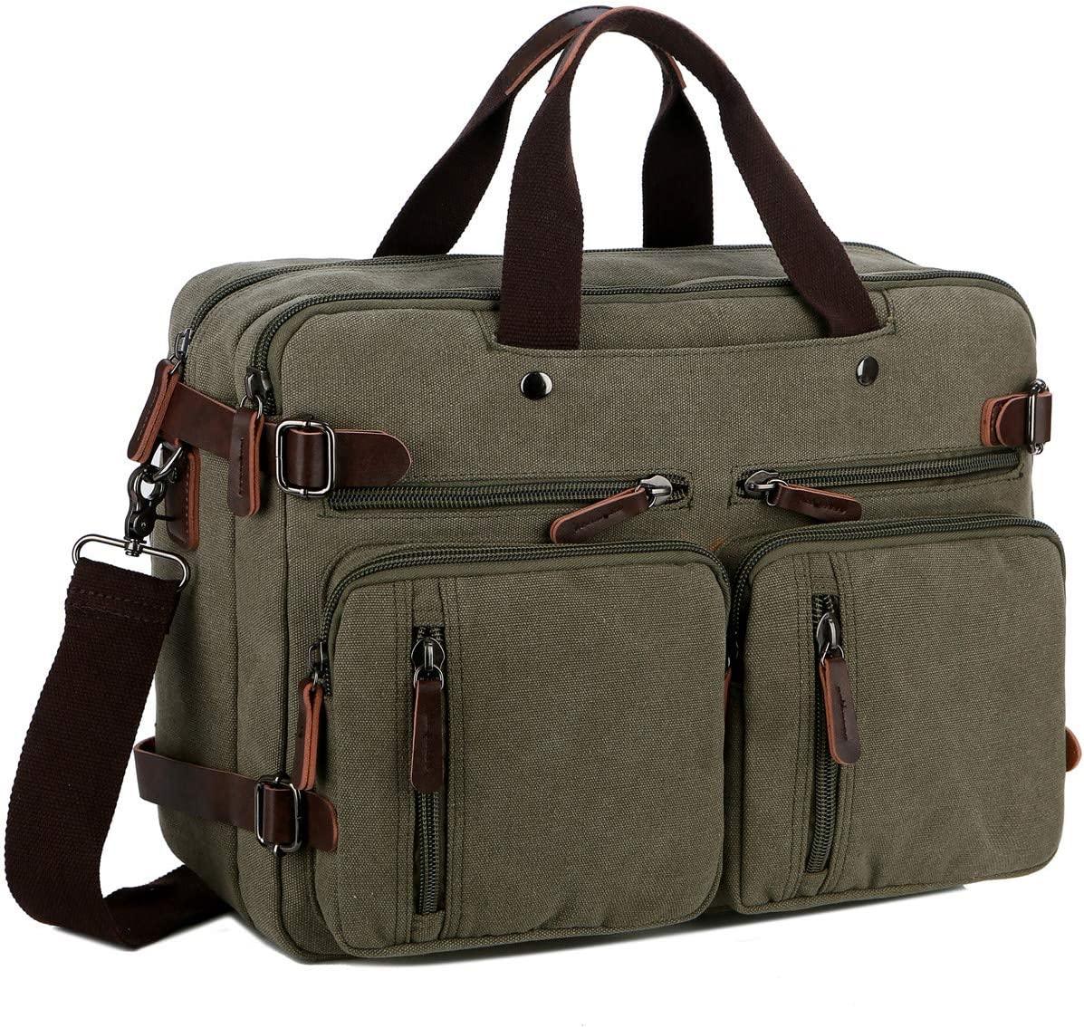 FR Fashion Co. 17" Convertible Briefcase Backpack - FR Fashion Co.