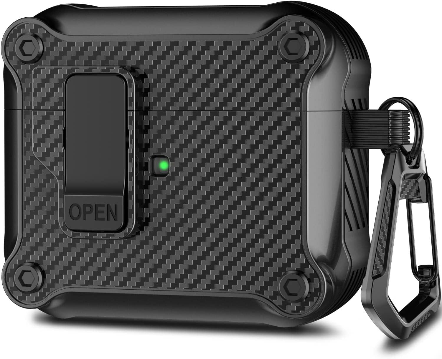 FR Fashion Co. Automatic Secure Lock Clip AirPods Pro Case Cover - FR Fashion Co.