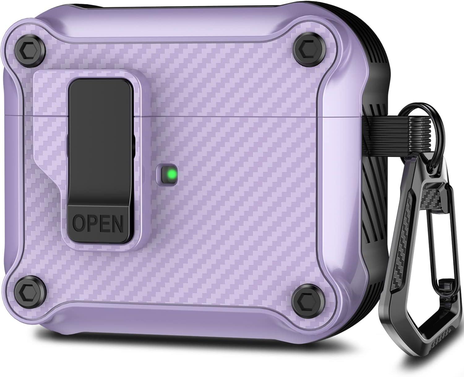 FR Fashion Co. Automatic Secure Lock Clip AirPods Pro Case Cover - FR Fashion Co.