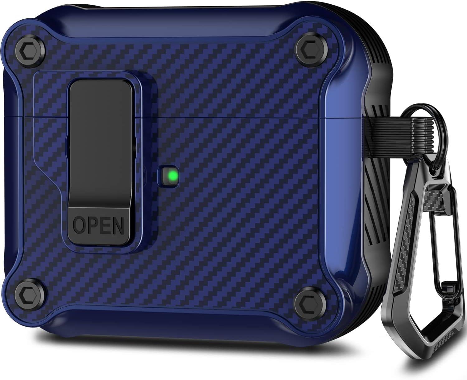FR Fashion Co. Automatic Secure Lock Clip AirPods Pro Case Cover - FR Fashion Co.