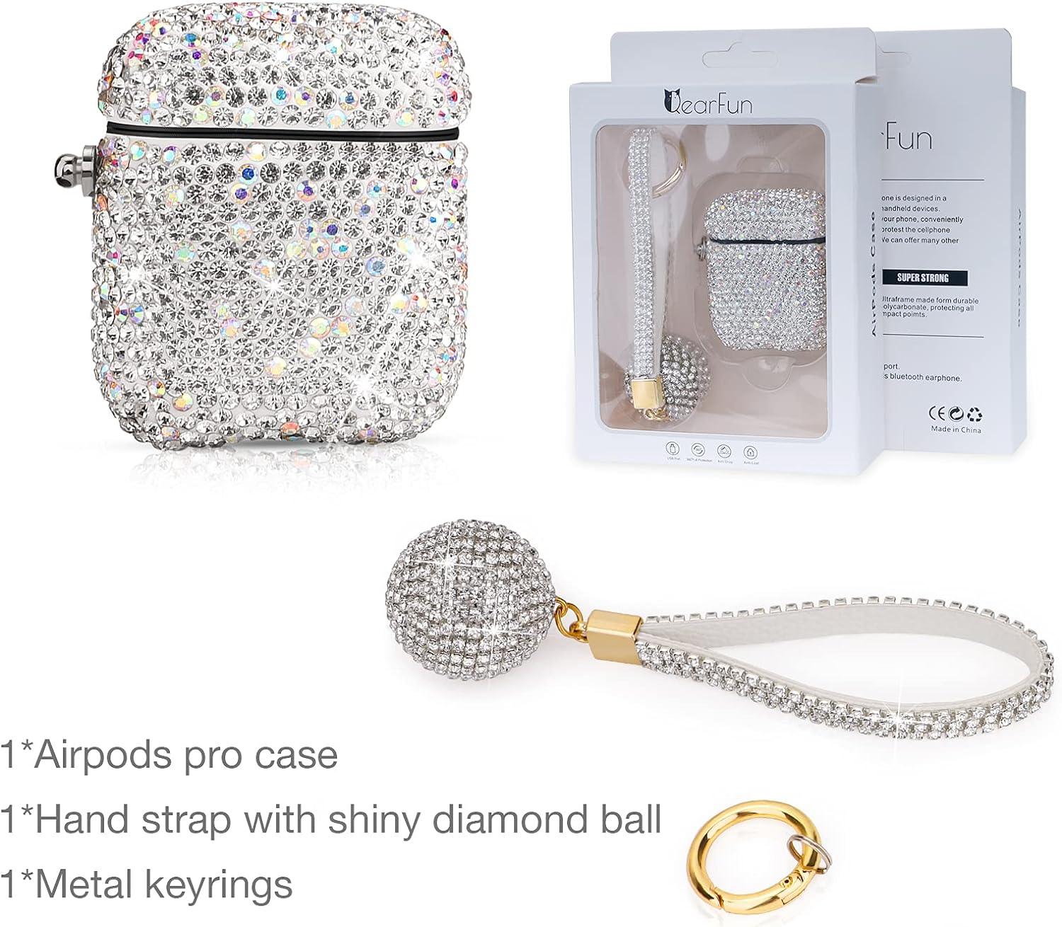 FR Fashion Co. Luxurious Rhinestone Bling AirPod Case Cover - FR Fashion Co.