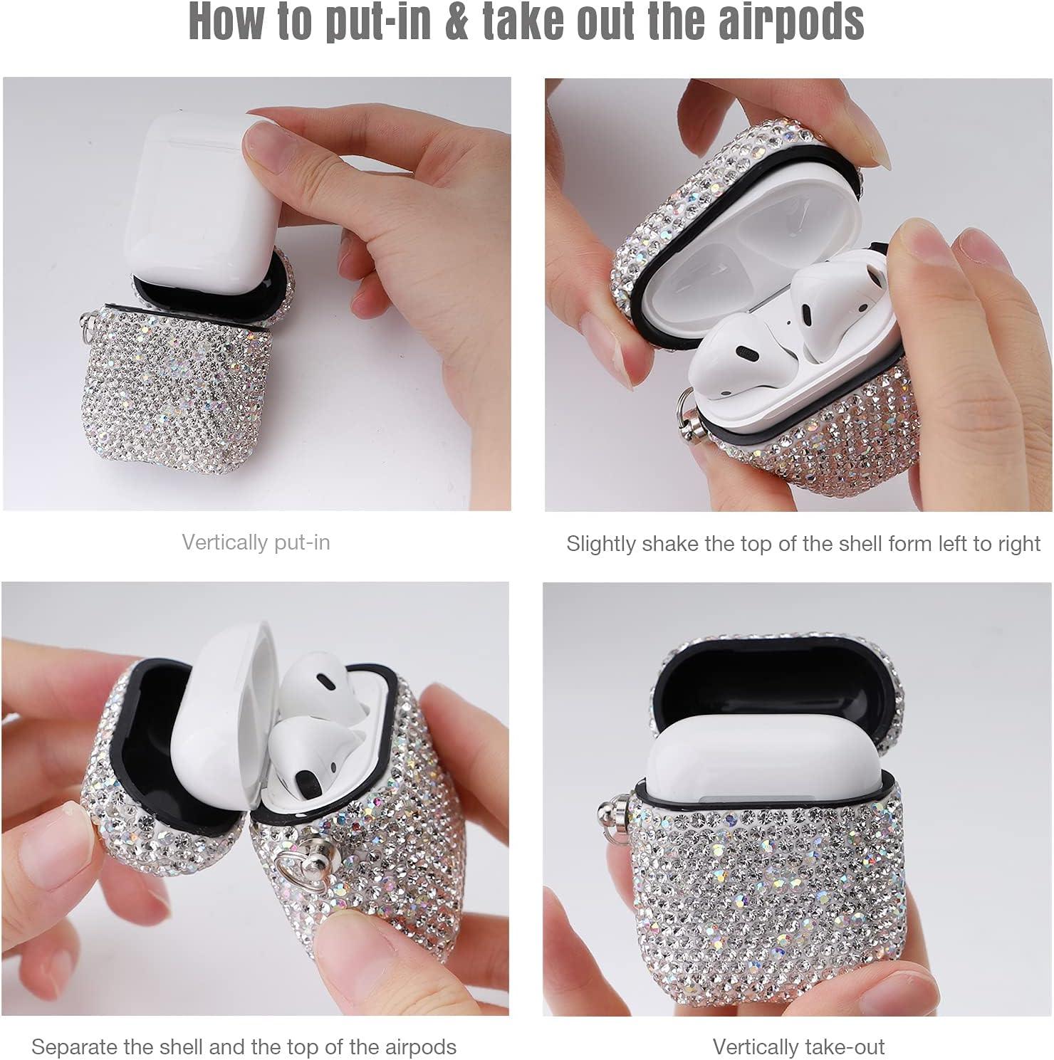 FR Fashion Co. Luxurious Rhinestone Bling AirPod Case Cover - FR Fashion Co.
