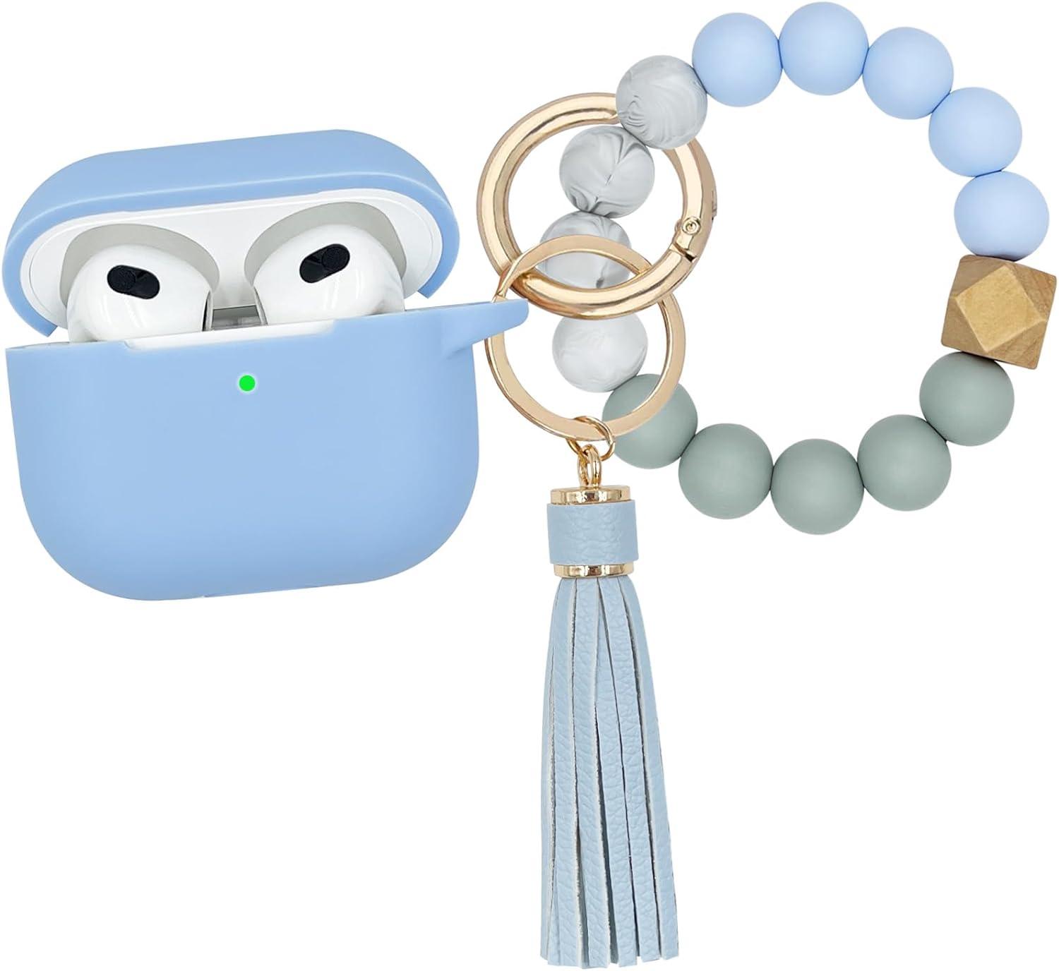 FR Fashion Co. Silicone AirPods Pro Case Cover with Bracelet Keychain - FR Fashion Co.