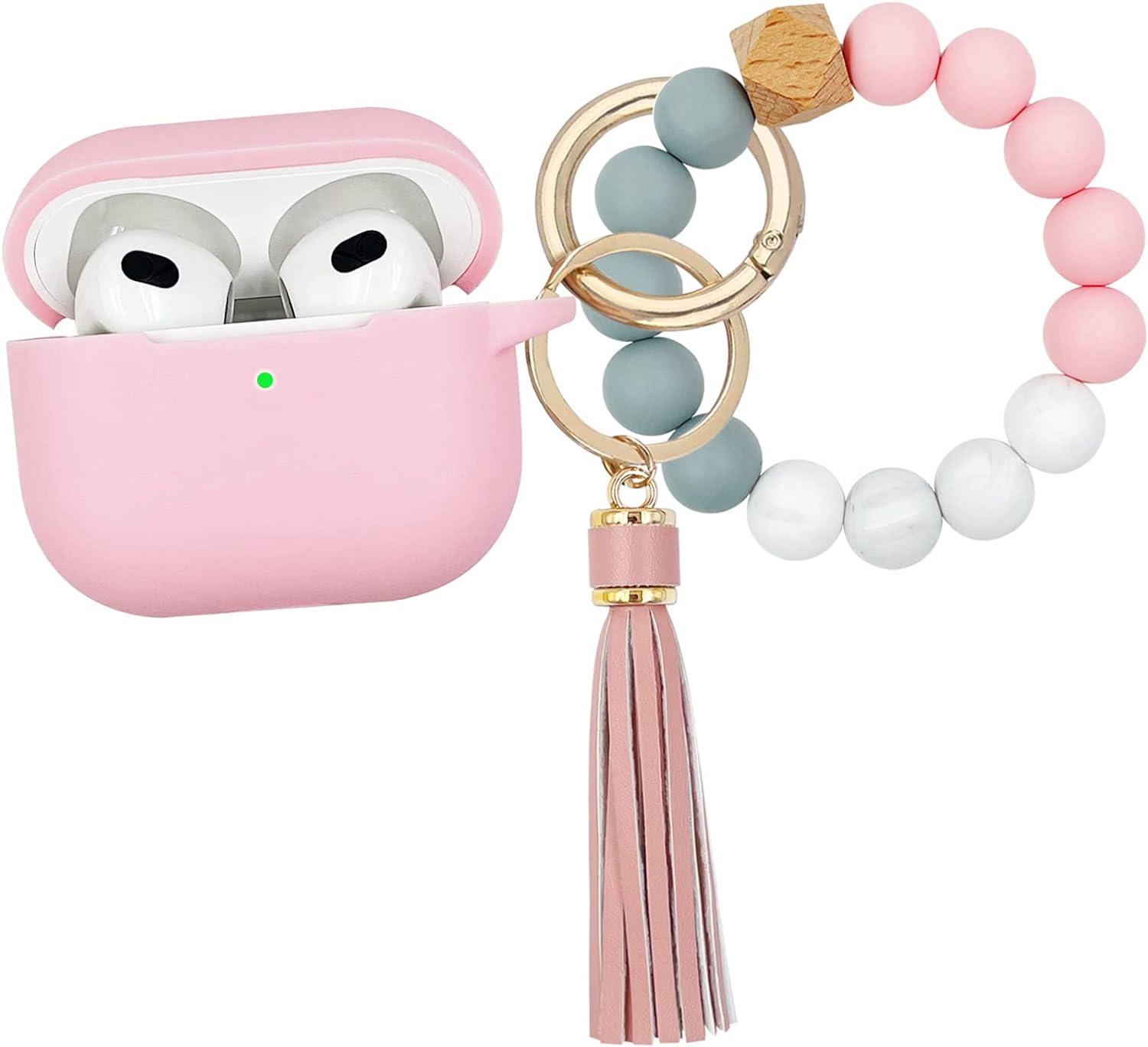 FR Fashion Co. Silicone AirPods Pro Case Cover with Bracelet Keychain - FR Fashion Co.