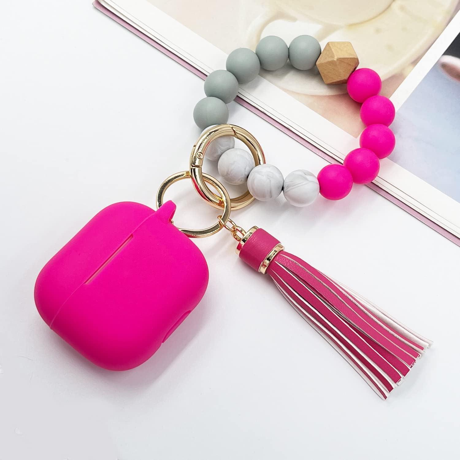 FR Fashion Co. Silicone AirPods Pro Case Cover with Bracelet Keychain - FR Fashion Co.