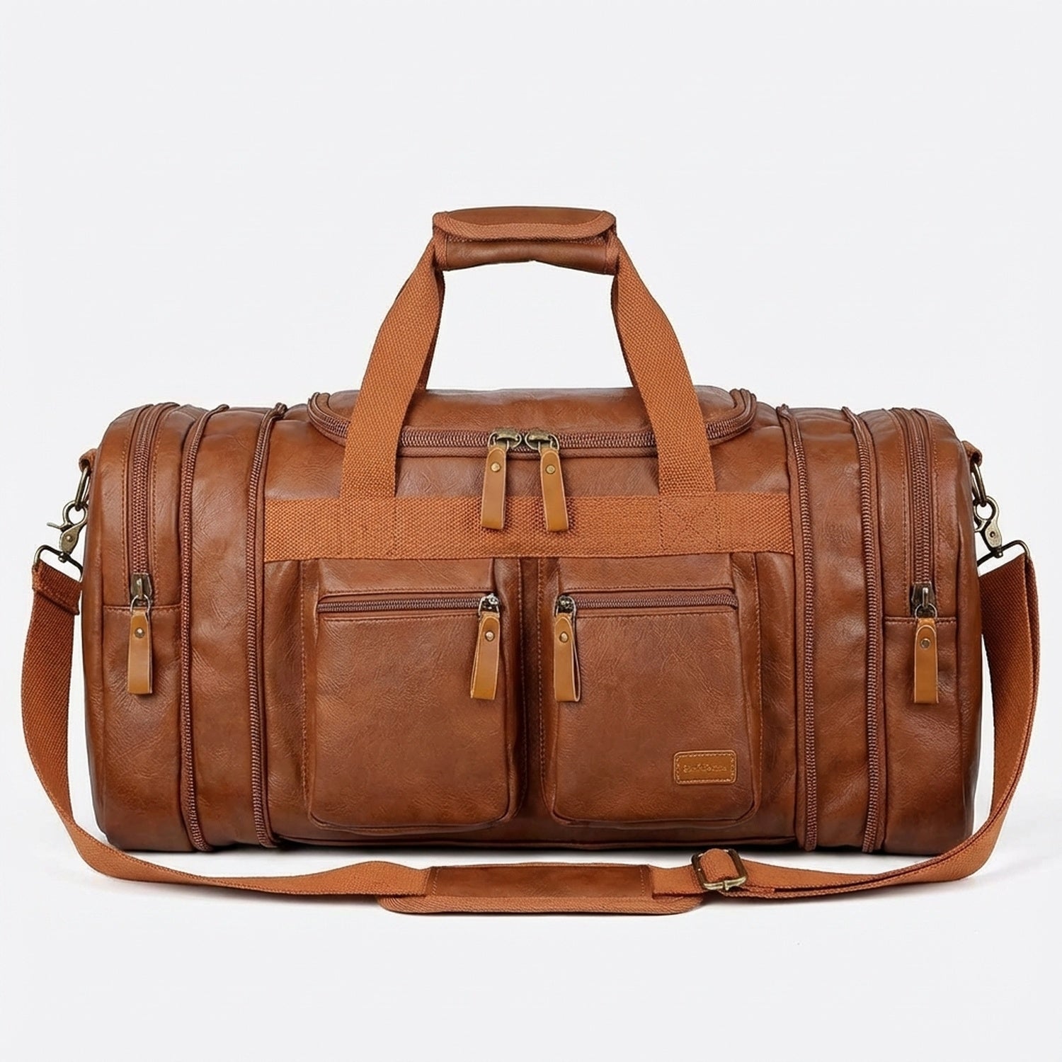 fr-fashion-co-21-mens-stylish-leather-duffel-bag Brown