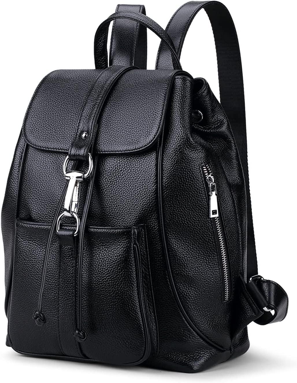 FR Fashion Co. 14" Genuine Leather Backpack - FR Fashion Co.