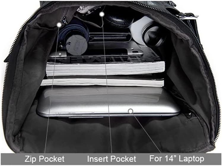 Durable Multifunctional Pure Leather Backpack - FR Fashion Co.
