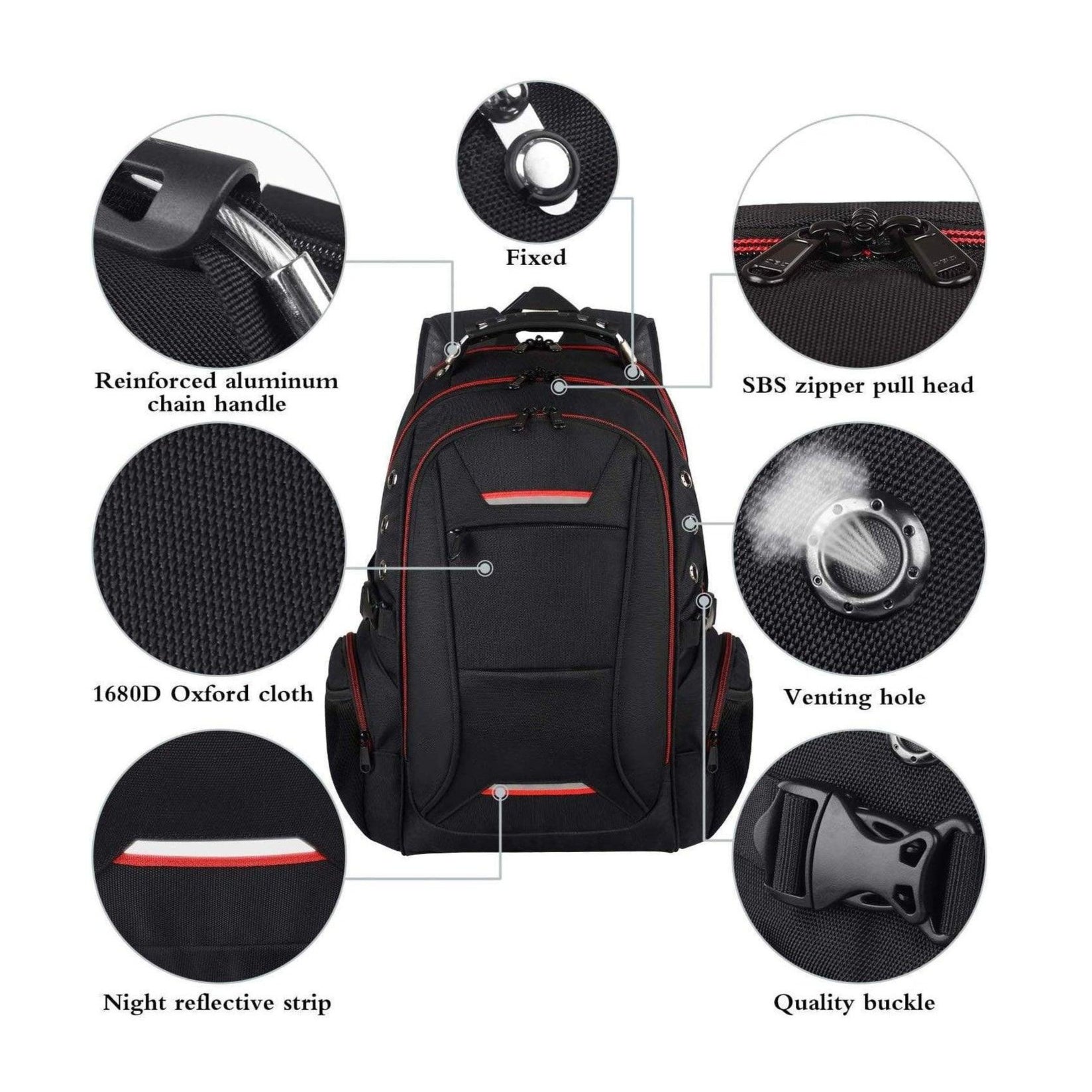 Fashionable TSA-Approved Travel Backpack - FR Fashion Co.