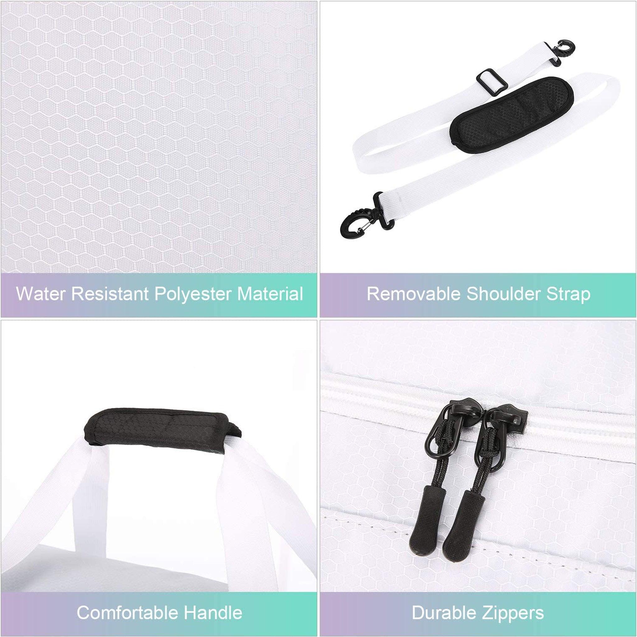 Duffle Bag 21 inch Lightweight with Built-In Wet Pocket - FR Fashion Co.
