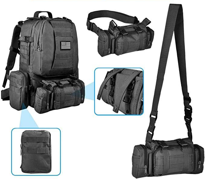 Carry-All Military Tactical Backpack - FR Fashion Co.