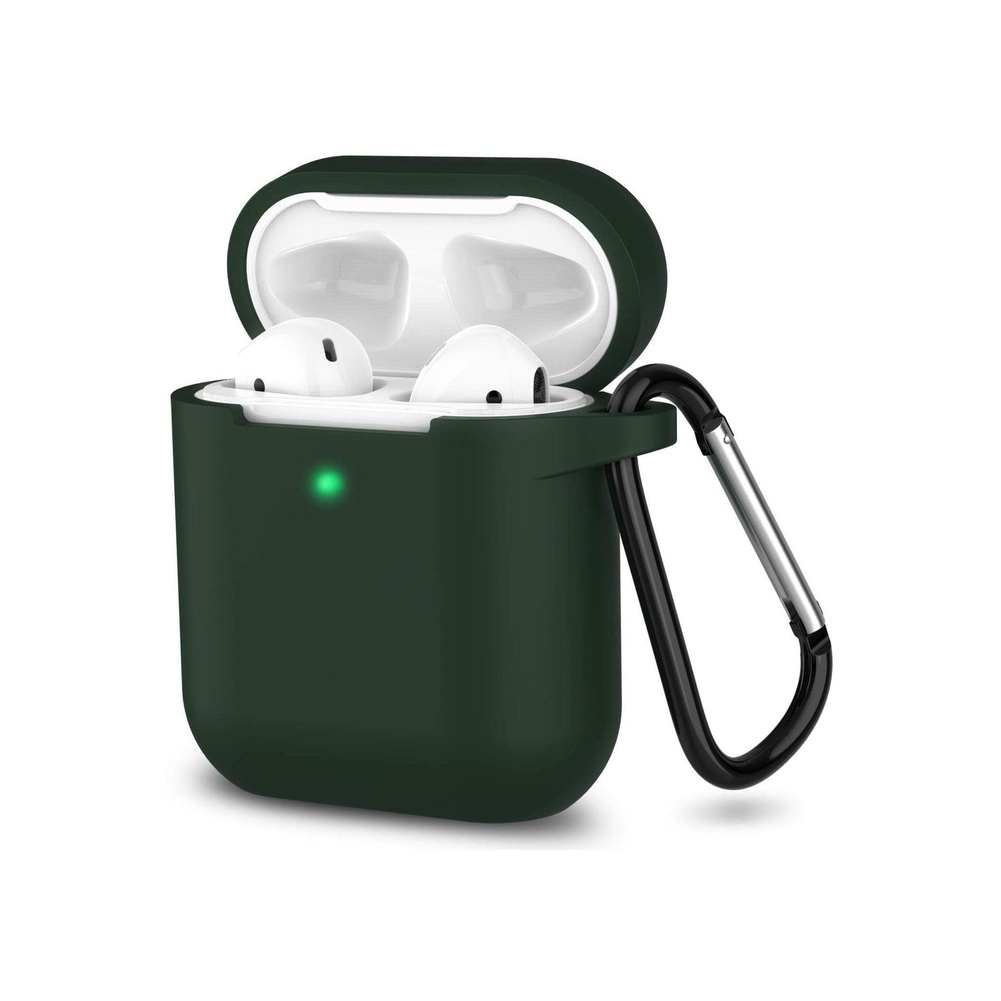 Silicone Case with Keychain Compatible with Apple AirPods 1/2 Generation - FR Fashion Co.