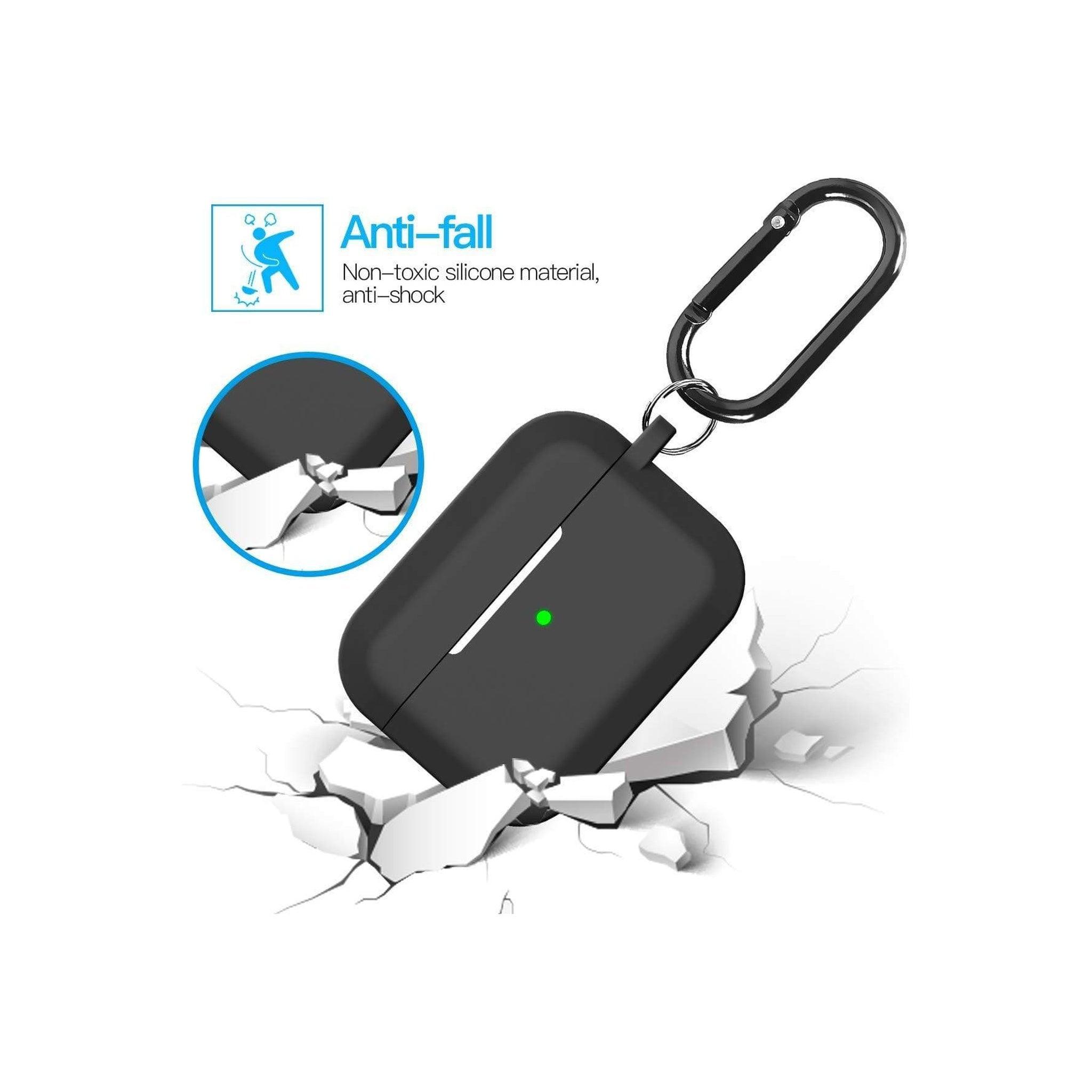 FR Fashion Co. Silicone AirPods Case Cover with Keychain - FR Fashion Co.