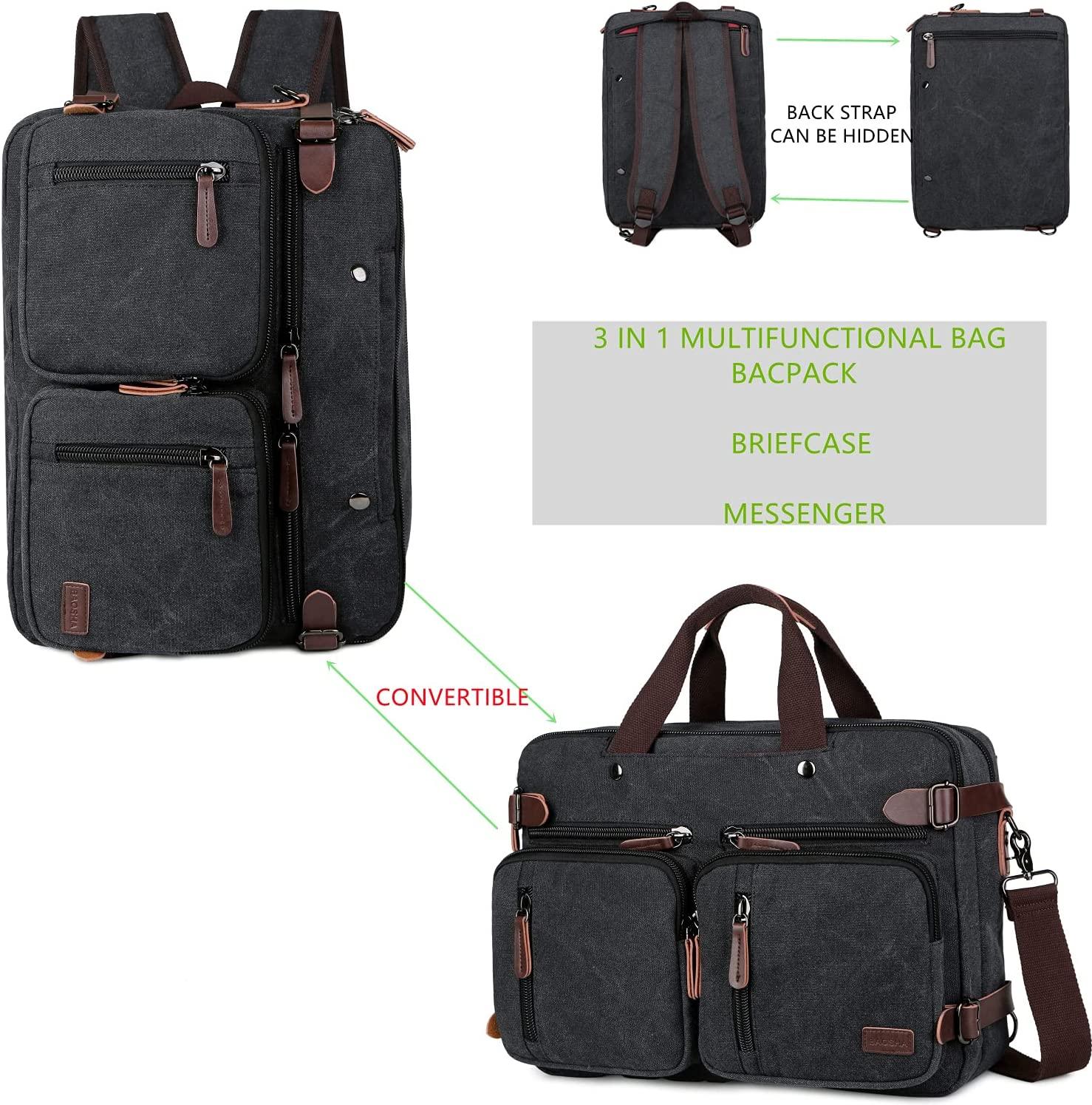 FR Fashion Co. 17" Convertible Briefcase Backpack - FR Fashion Co. 
