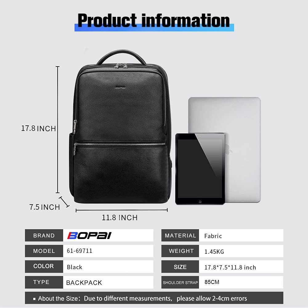 FR Fashion Co. 17" Men's Executive Business Laptop Backpack - FR Fashion Co. 