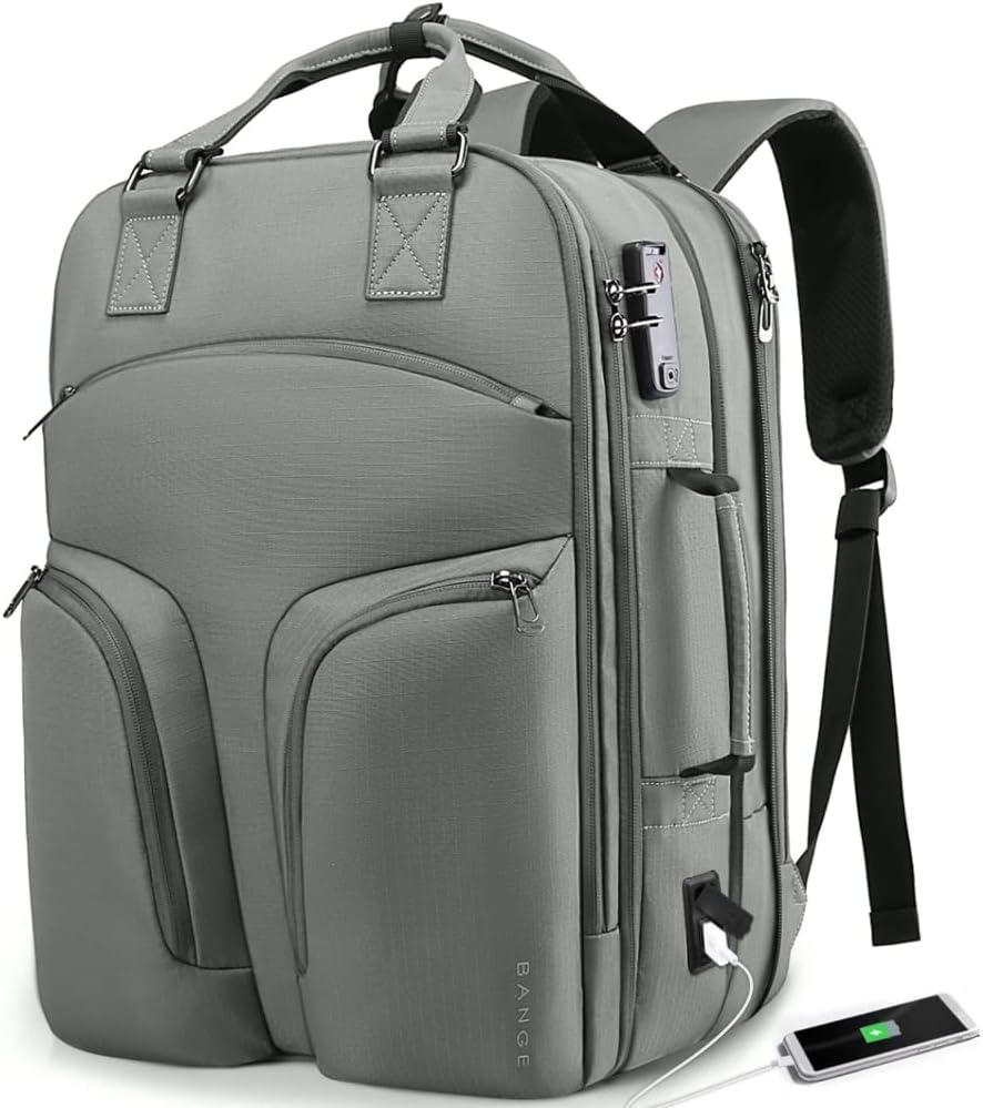 FR Fashion Co. 17" Unisex Expandable Travel Backpack - FR Fashion Co. 