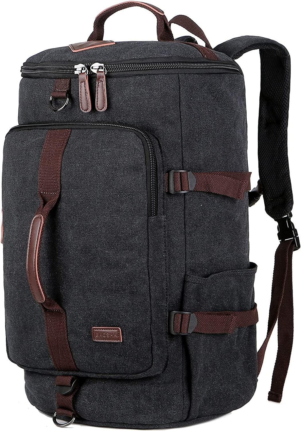 FR Fashion Co. 18" Hybrid Canvas Backpack - FR Fashion Co. 