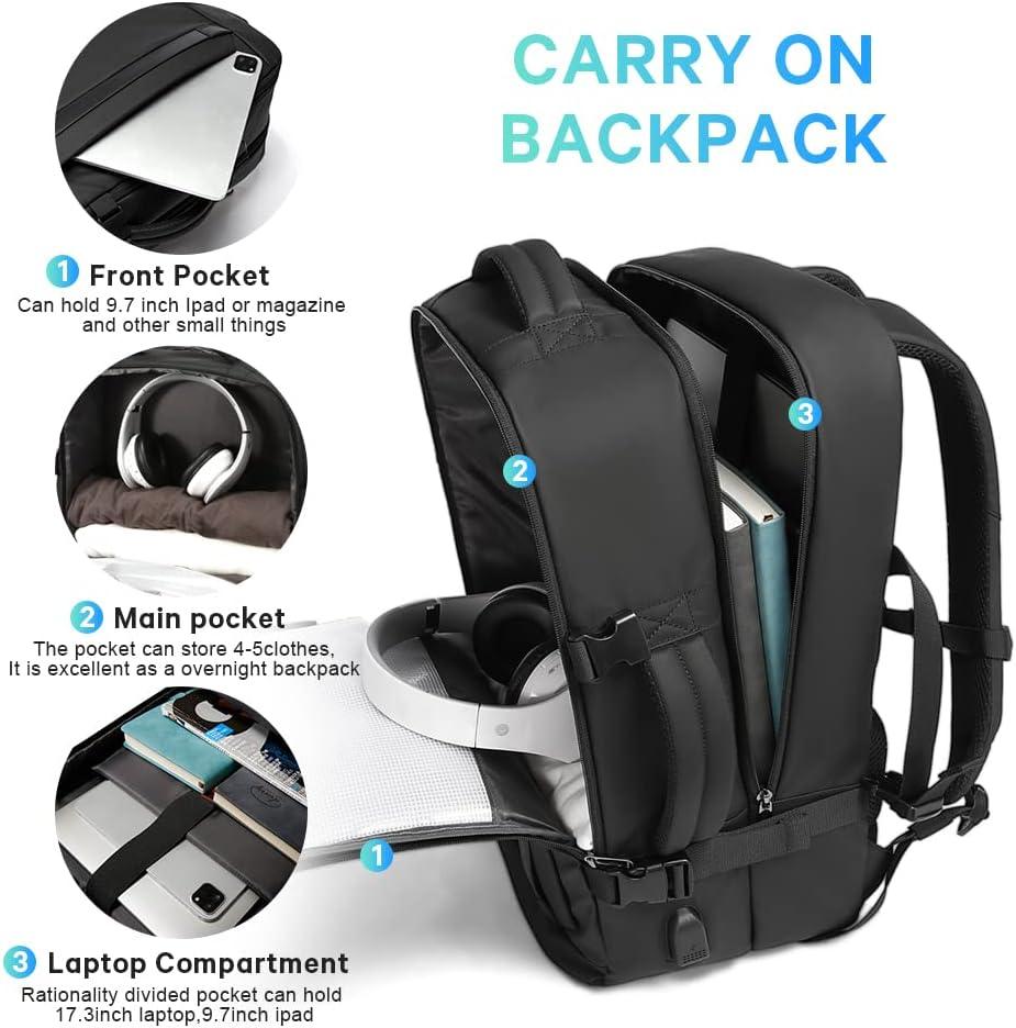 FR Fashion Co. 18" TSA Approved Travel Backpack - FR Fashion Co. 
