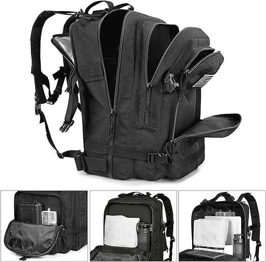 FR Fashion Co. 20" Men's 50L MOLLE Tactical Backpack - FR Fashion Co. 