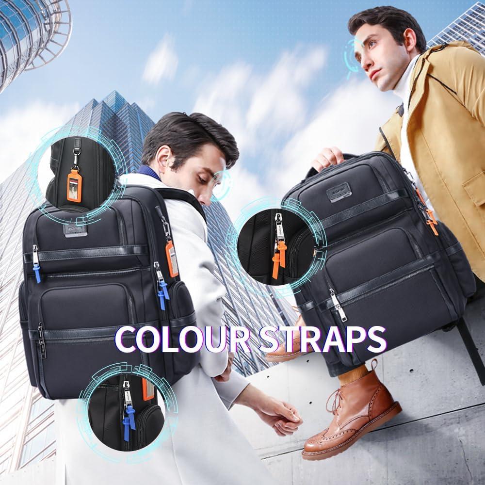 FR Fashion Co. 21" Men's Executive Multi-Function Travel Backpack - FR Fashion Co. 