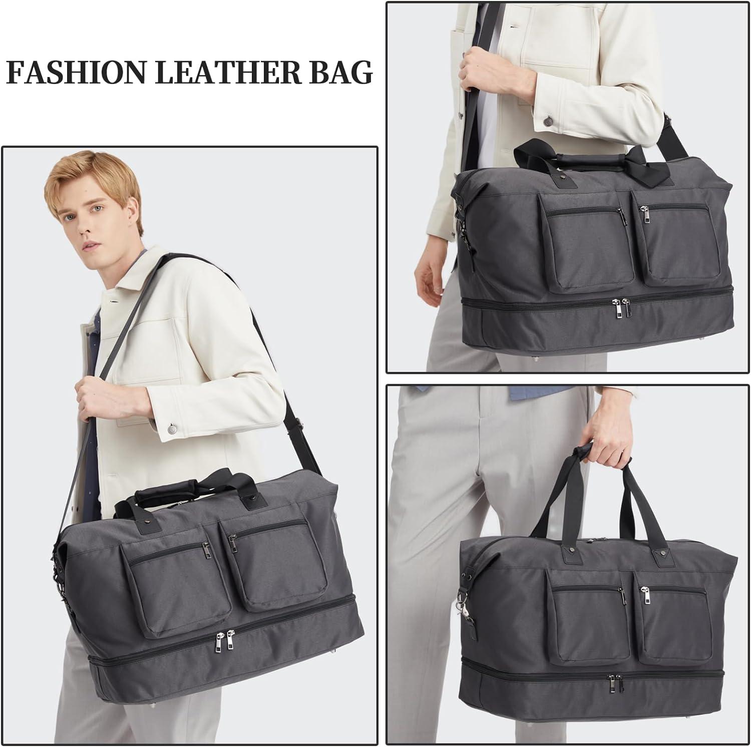FR Fashion Co. 21" Men's Overnight Duffel Bag - FR Fashion Co. 