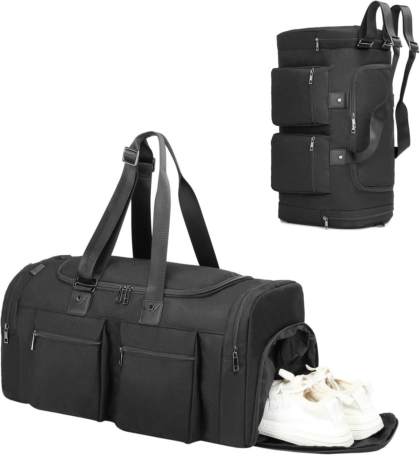 FR Fashion Co. 22" Men's Overnight Duffel Bag with Shoe Pouch - FR Fashion Co. 