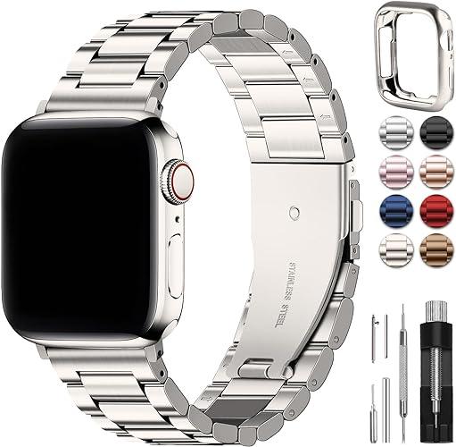 FR Fashion Co. Fullmosa Compatible Stainless Steel Apple Watch - FR Fashion Co. 