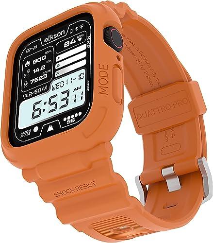 FR Fashion Co. Military Grade Protective Bumper Case with Strap Bands for iWatch - FR Fashion Co. 