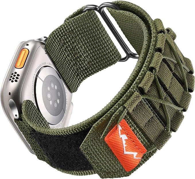 FR Fashion Co. Military Tactical Braided Solo Loop Designed Compatible Apple Watch - FR Fashion Co. 