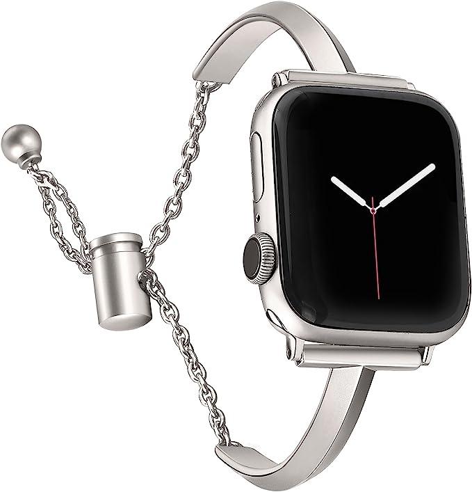 FR Fashion Co. PlusRoc Stainless Steel Band Compatible with Apple Watch - FR Fashion Co. 