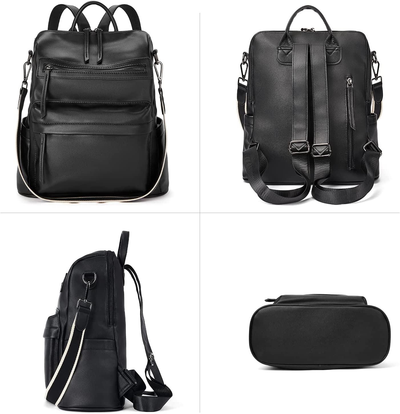 FR Fashion Co. 13" Designer Leather Backpack - FR Fashion Co. 
