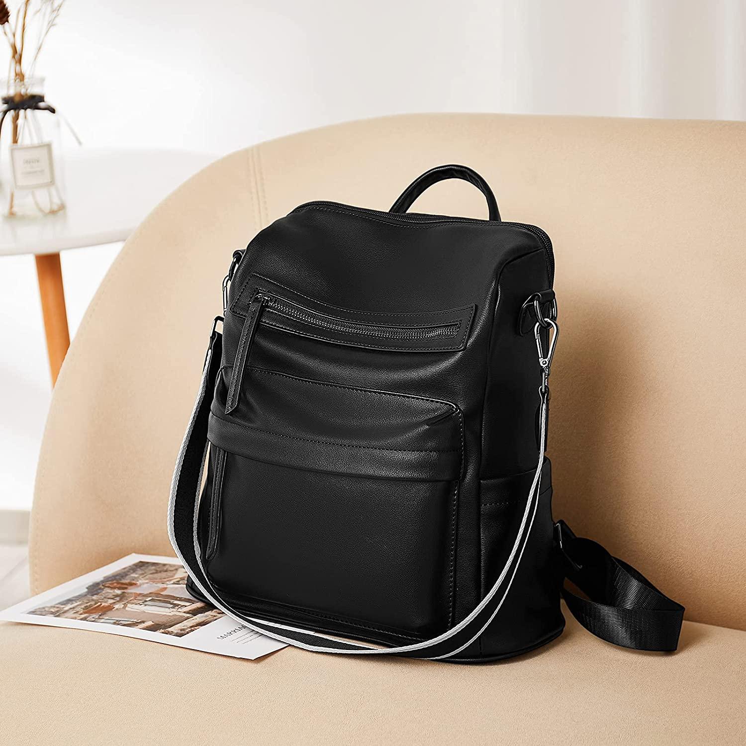 FR Fashion Co. 13" Designer Leather Backpack - FR Fashion Co. 