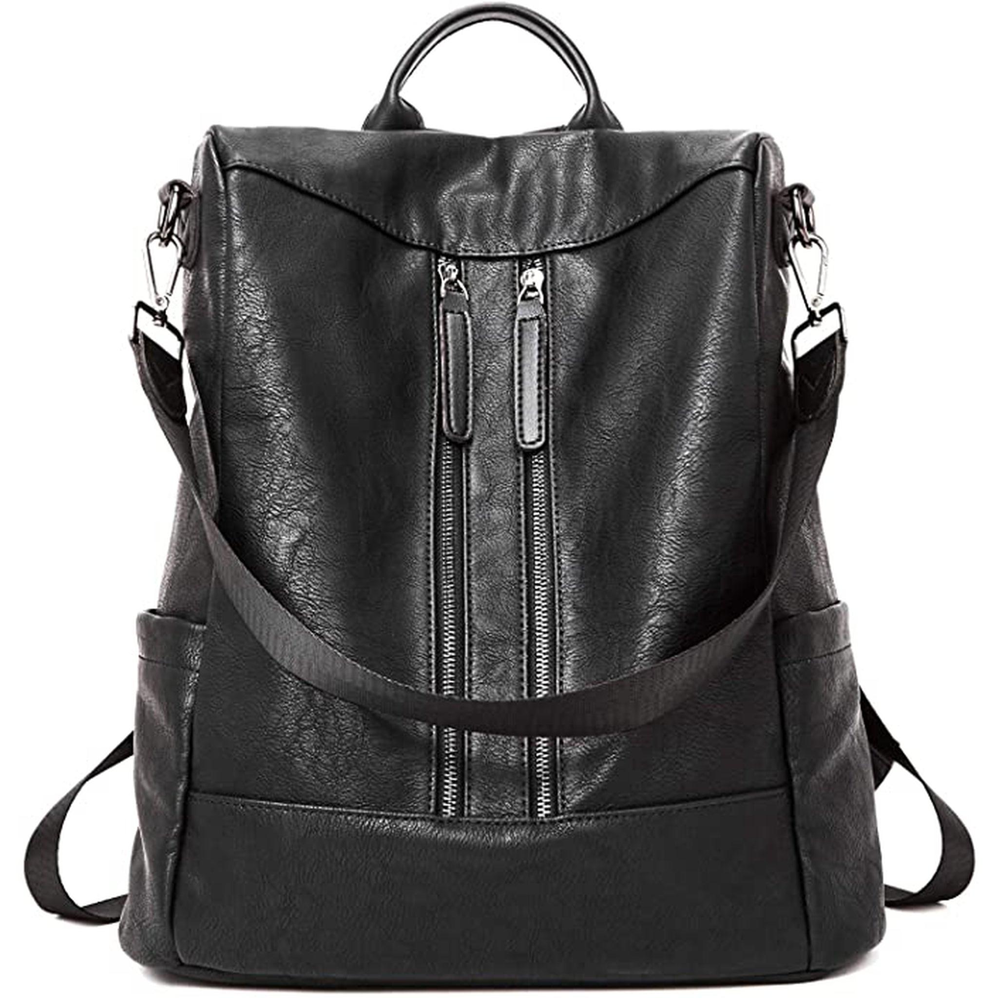 FR Fashion Co. 14" Women's Vegan Leather Backpack - FR Fashion Co. 