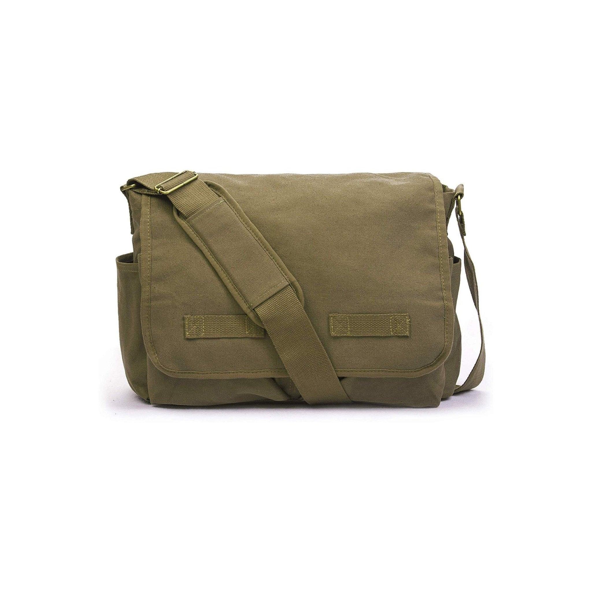 Durable Metal Accents Messenger Bag - FR Fashion Co.
