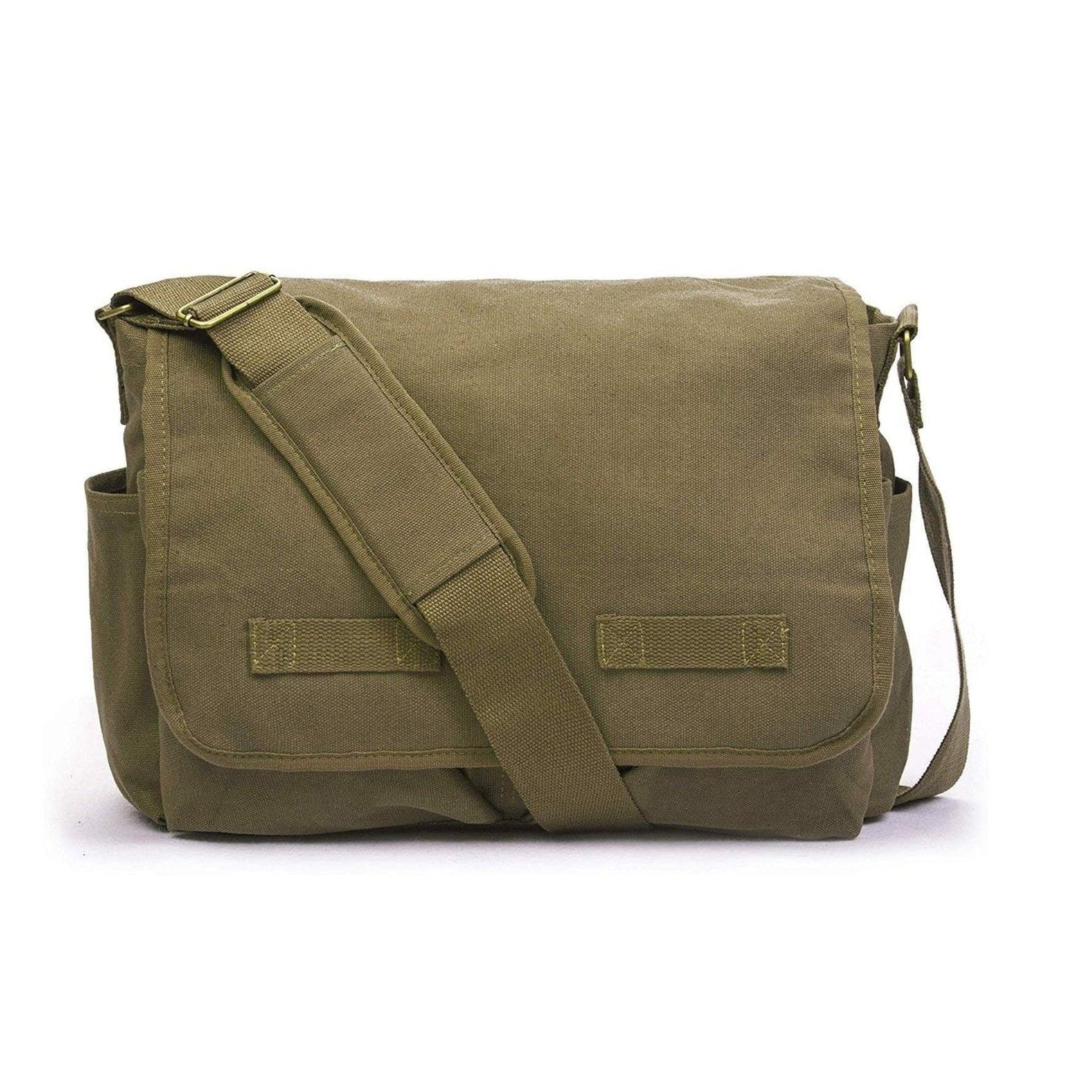 Durable Metal Accents Messenger Bag - FR Fashion Co.