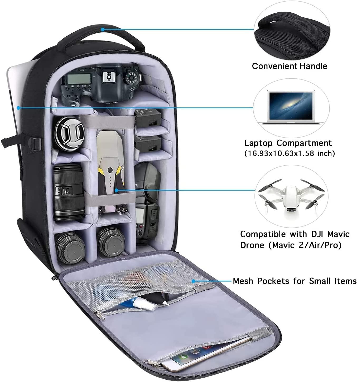 Multifunctional Professional Waterproof Camera Backpack - FR Fashion Co.