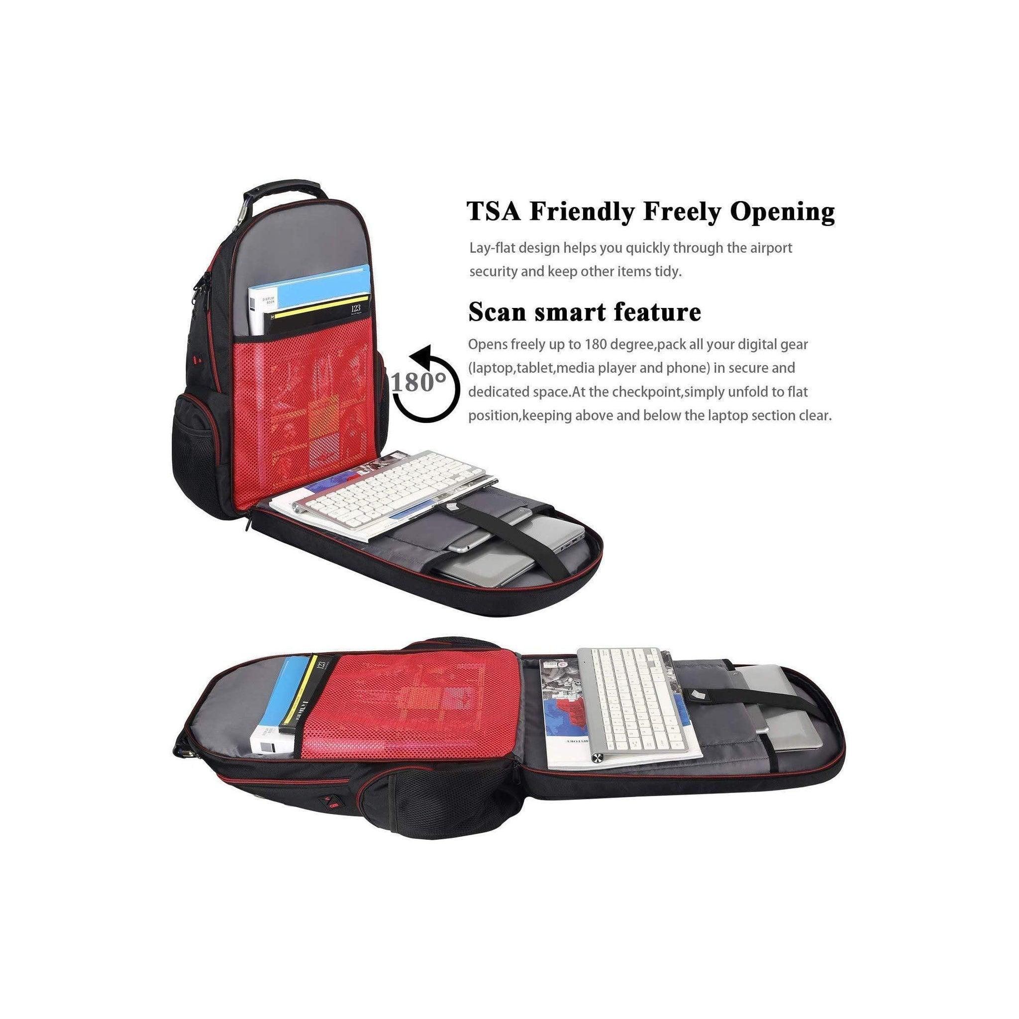 Fashionable TSA-Approved Travel Backpack - FR Fashion Co.