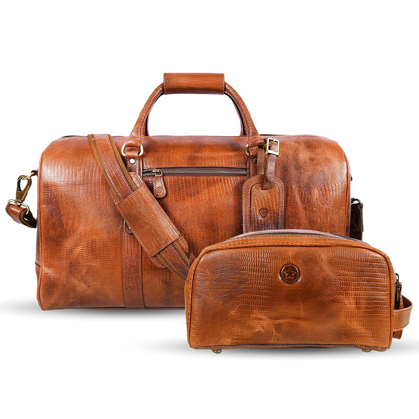 Attractive Leather Duffel Bags - FR Fashion Co.
