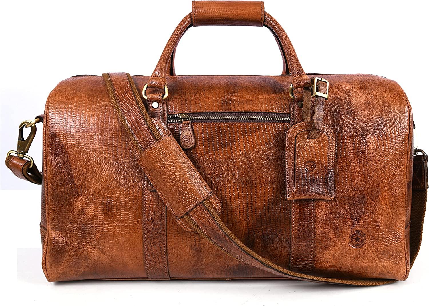 Attractive Leather Duffel Bags - FR Fashion Co.