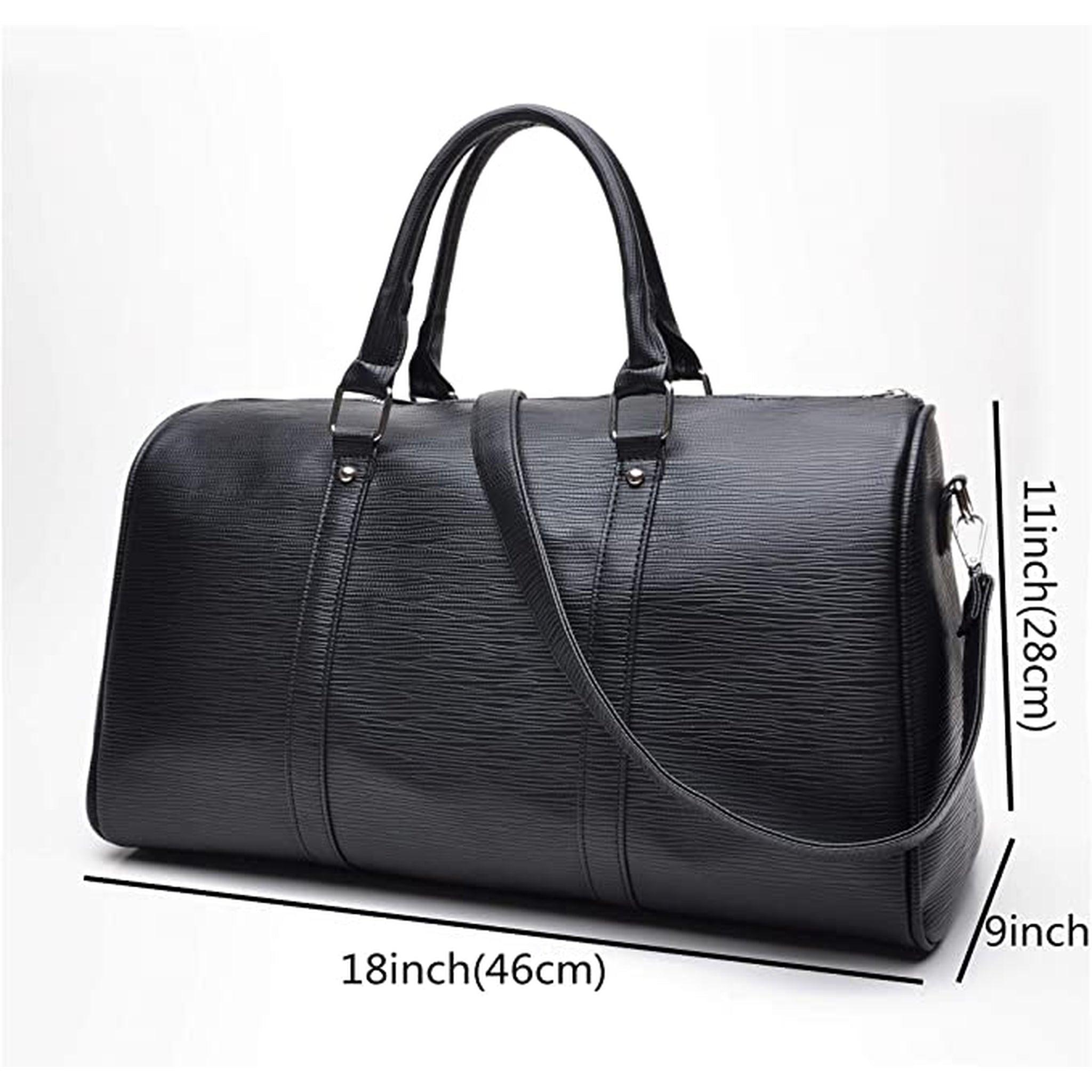High-Quality Leather Duffle Bag - FR Fashion Co.