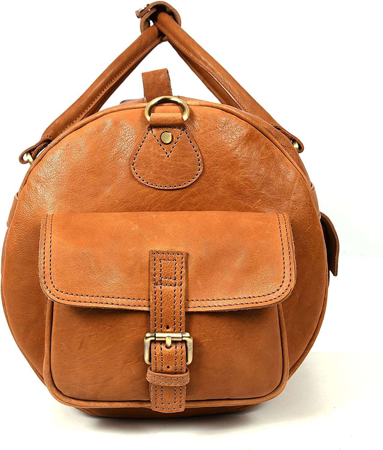 Rustic Brown Duffel Bags - FR Fashion Co.