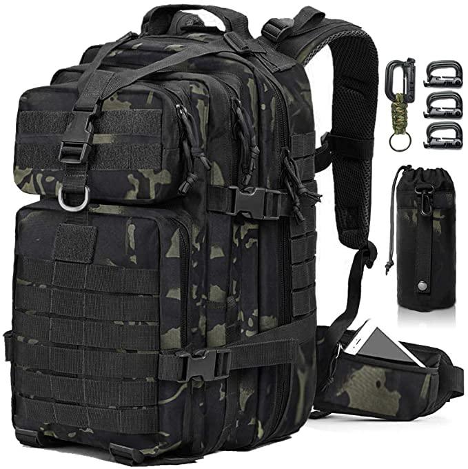 FR Fashion Co. 42L Men's MOLLE Tactical Backpack