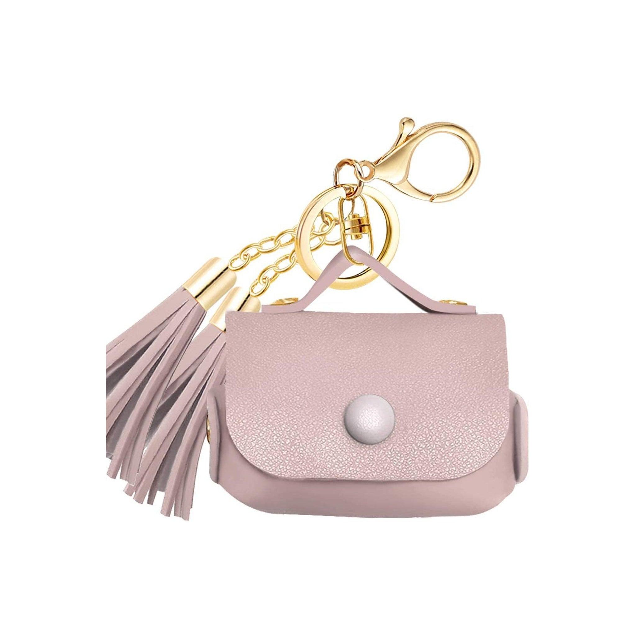 Leather Case with Keychain & Tassel Compatible with Apple AirPods Pro - FR Fashion Co.