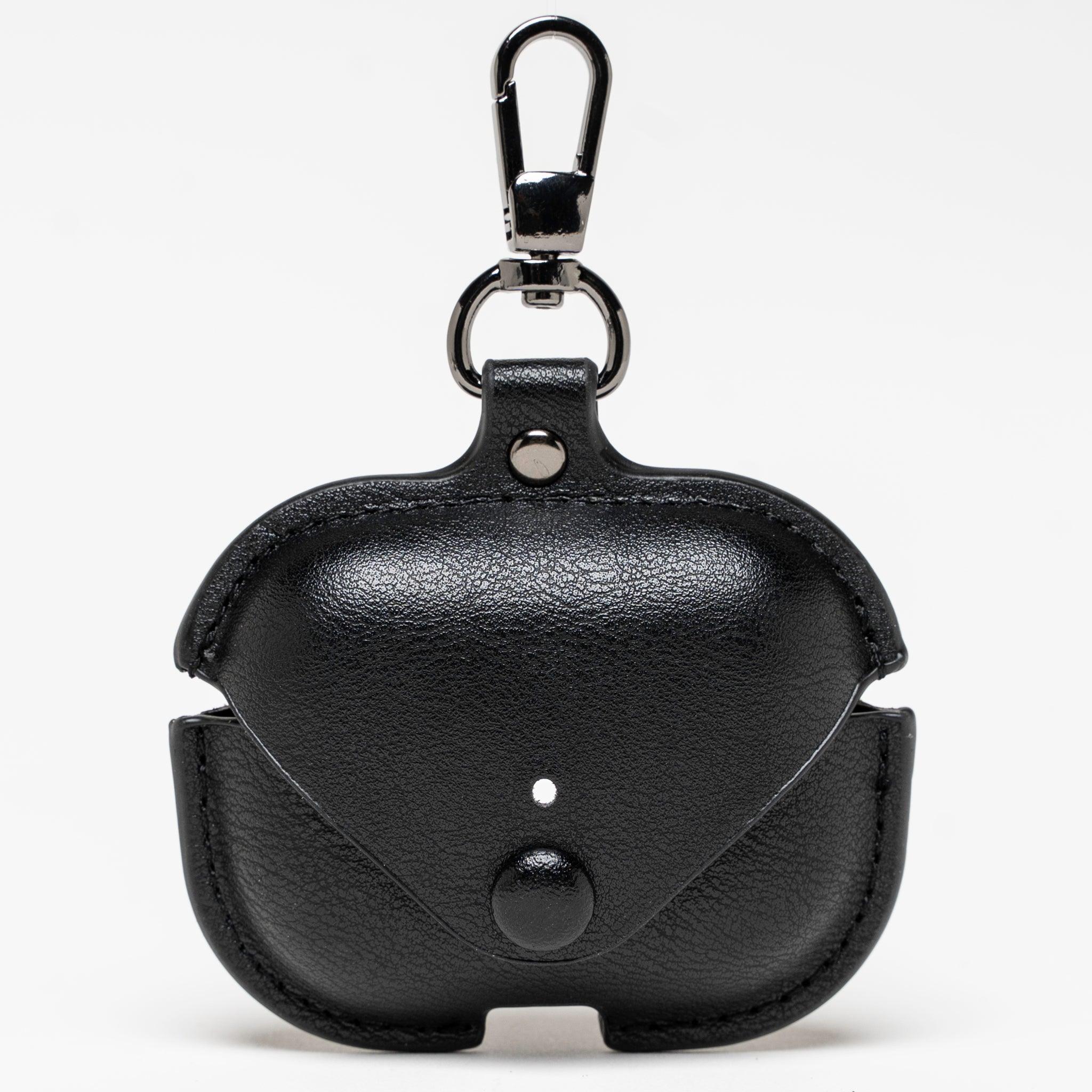Luxury Leather Case with Built-in Keychain Compatible with Apple AirPods Pro - FR Fashion Co.