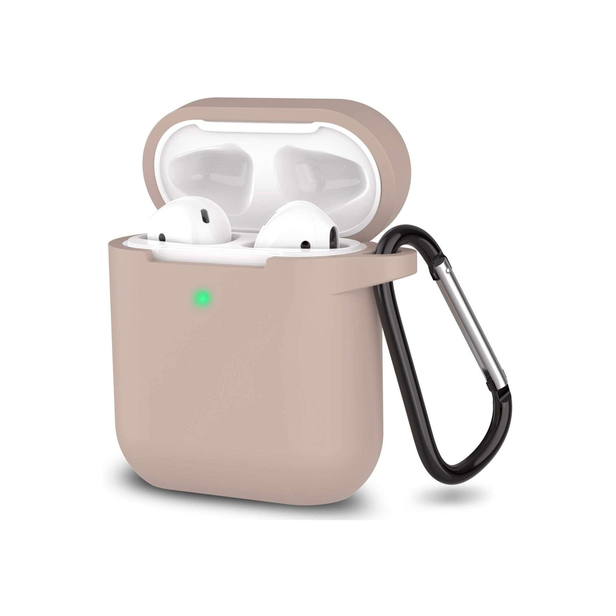 Silicone Case with Keychain Compatible with Apple AirPods 1/2 Generation - FR Fashion Co.