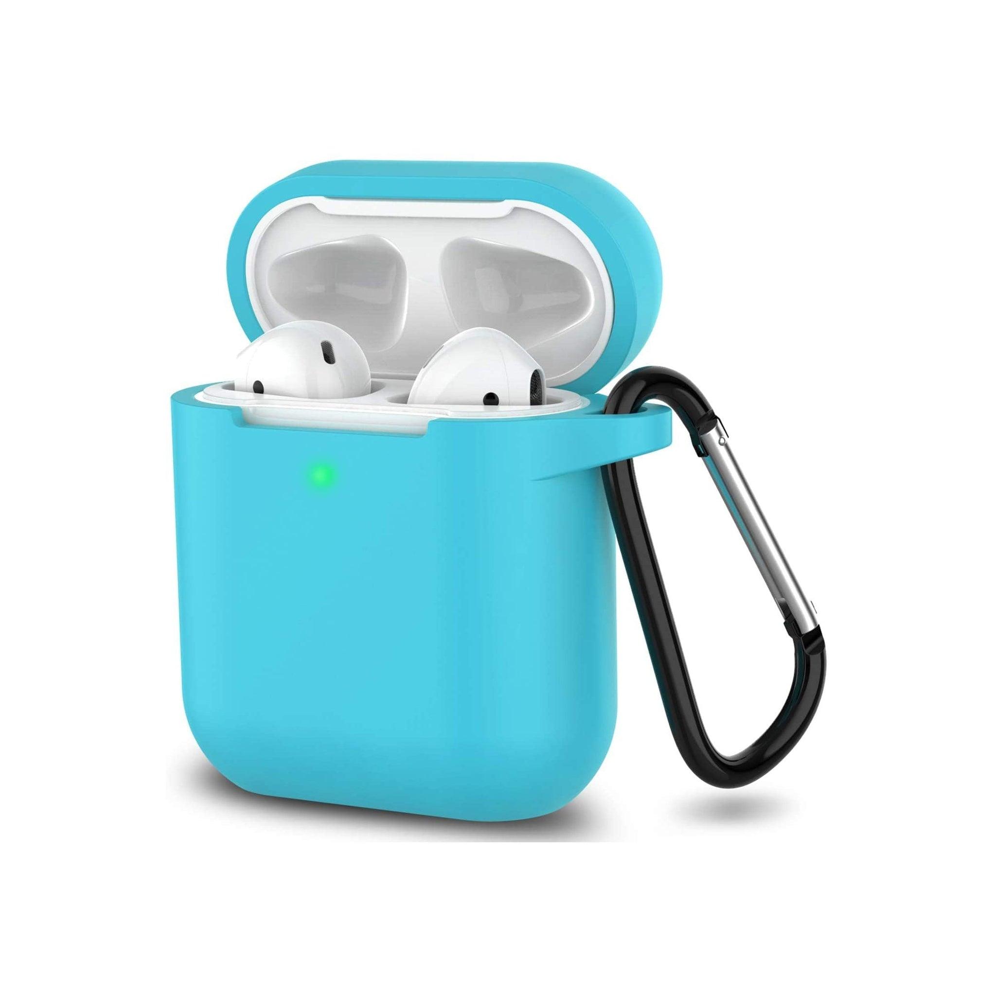 Silicone Case with Keychain Compatible with Apple AirPods 1/2 Generation - FR Fashion Co.